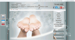 Desktop Screenshot of footandanklenj.com